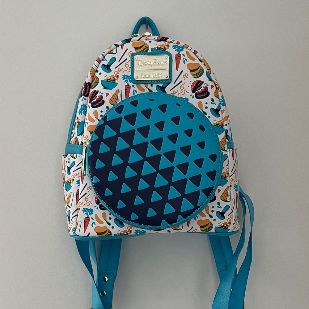 Disney Parks Loungefly backpack Food and Wine 2023